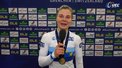 #EuroTrack23 | Lotte Kopecky Interview