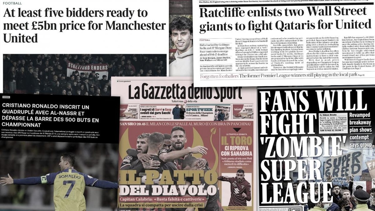 La réponse cash de Jim Ratcliffe au Qatar pour racheter Manchester United, le quadruplé de Cristiano Ronaldo fait grand bruit