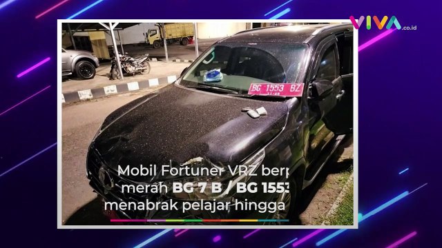 Mobil Wakil Ketua DPRD Muba Tabrak Remaja Hingga Tewas