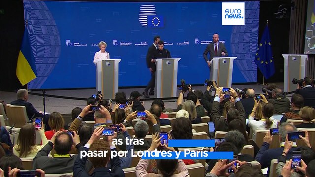 Ucrania | Zelenski pide que las conversaciones de adhesión a la UE empiecen este año