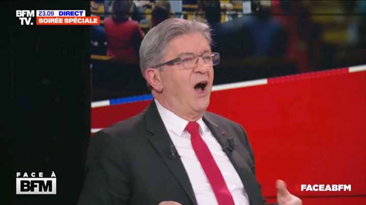 Jean-Luc Mélenchon se clashe avec Maxime Switek sur BFM TV et quitte le plateau en trombe