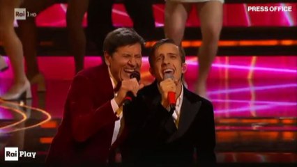 Sanremo, Morandi-Sangiovanni in "Fatti (ri)mandare dalla mamma"