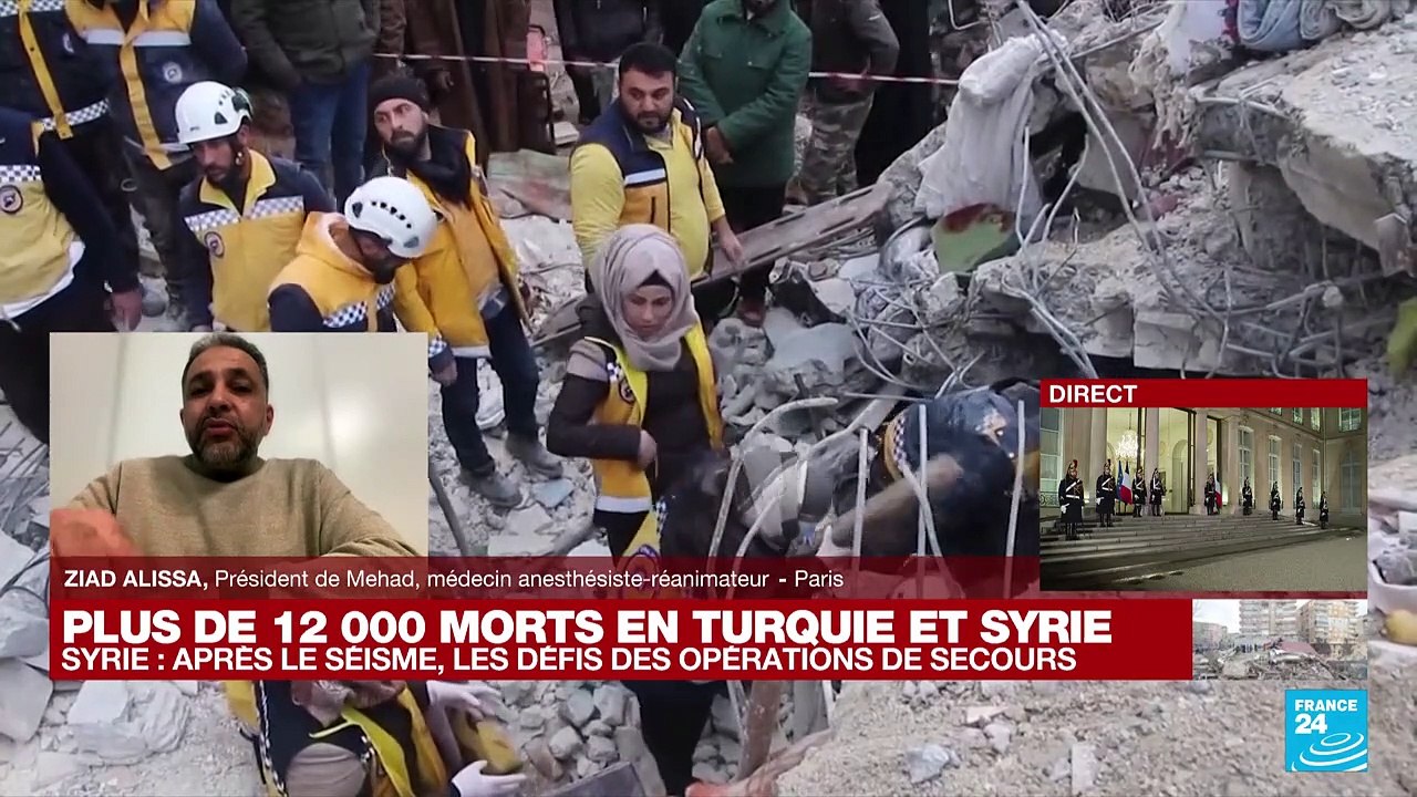 Séisme : "le bilan est très lourd" dans les zones de Syrie fragilisées par la guerre