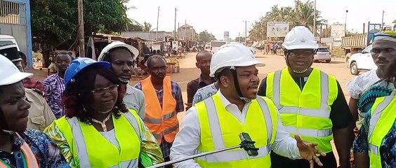 Agoè-nyivé 1: la route CAP Assiyéyé-feu rouge Camp FIR en chantier