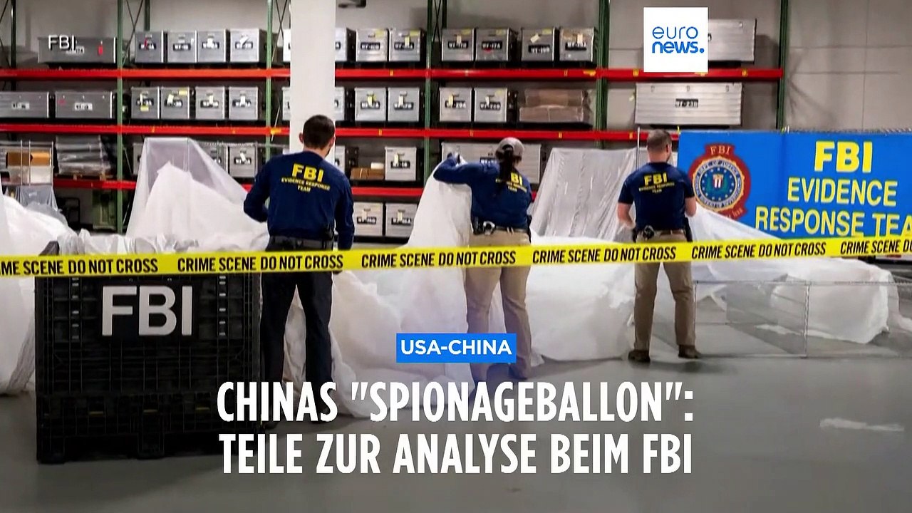 Spionageballon: USA sprechen von 'umfangreichen Überwachungsprogramm' Chinas
