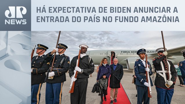 Lula chega em Washington para encontro com Joe Biden nos EUA
