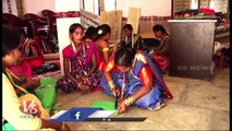 Women Get Employment By Making Jute Bags  _ Janagama _ V6 News