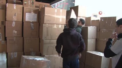 Vodafone Park'ta depremzedeler için yardım çalışmaları sürüyor