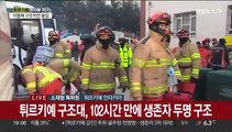 [튀르키예/소재형 특파원] 한국 구호대 이틀째 구조 작업 돌입…어제 5명 구조