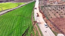 Kahramanmaraş | Kilometrelerce uzanan fay kırığı havadan görüntülendi