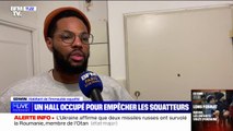 À Pantin, les habitants d'un immeuble occupent leur hall d'entrée pour stopper les squatteurs