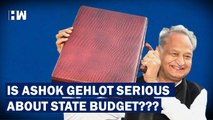 Ashok Gehlot 's Budget Blunder, Reads Out Previous Year's Budget For 8 Straight Minutes!