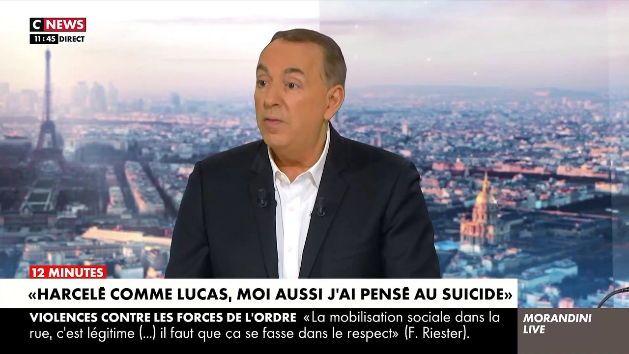 Le témoignage bouleversant dans "Morandini Live" de Nathan, harcelé à 11 ans comme Lucas à cause de son homosexualité: "Moi aussi j'ai pensé au suicide. Mon père et mon frère m'ont sauvé" - VIDEO