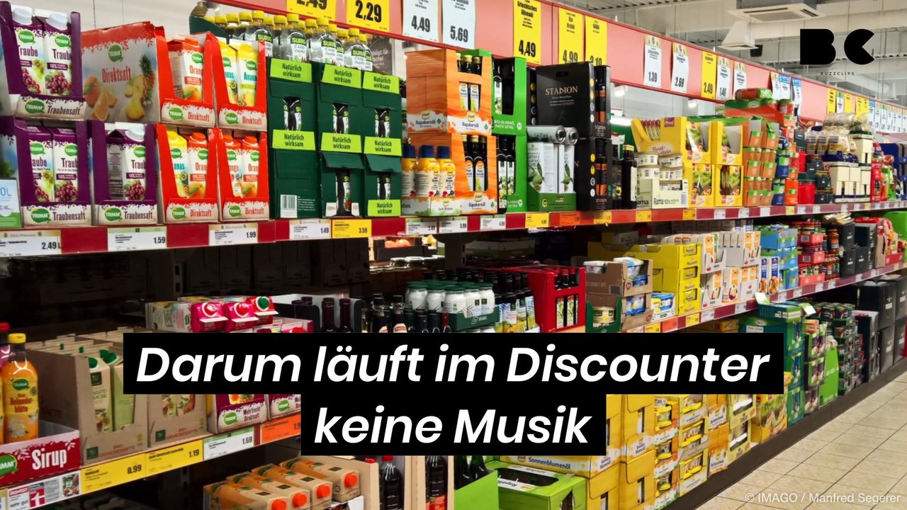 Darum läuft im Discounter keine Musik