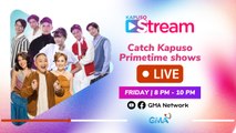 Kapuso Stream: LUV IS: CAUGHT IN HIS ARMS AND BUBBLE GANG | LIVESTREAM | February 10, 2023