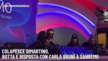 Colapesce Dimartino, botta e risposta con Carla Bruni a Sanremo