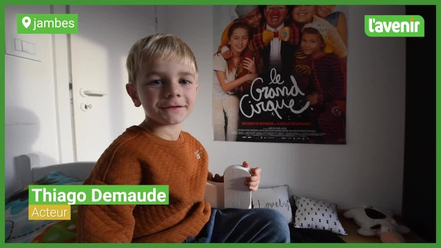 Thiago, un jeune namurois dans un film avec Booder