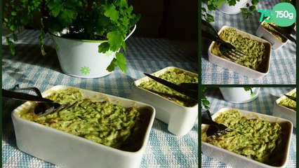 Gratin de courgettes râpées au cumin et fromage frais
