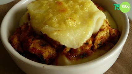 Dinde parmentière légère
