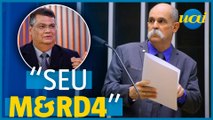 Deputado ataca Flávio Dino: 'vem buscar minha arma aqui'