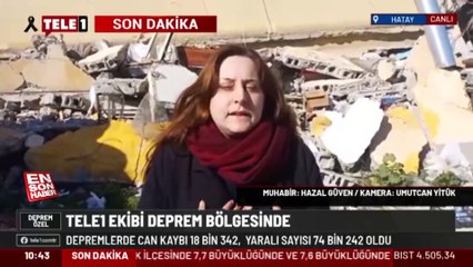 Hatay'da Tele 1'in kamerası çalındı