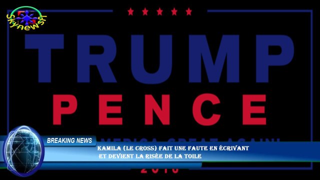 Kamila (Le Cross) fait une faute en écrivant et devient la risée de la toile