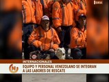 Rescatistas venezolanos se suman a las labores humanitarias en Siria