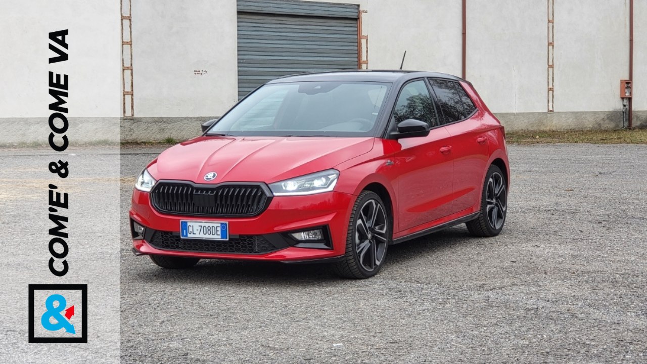 SKODA FABIA SPORT MONTECARLO 2023 | Com'è & Come va