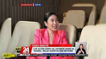Live action series ng Japanese anime na "Daimos," balak gawin ng GMA Network | 24 Oras