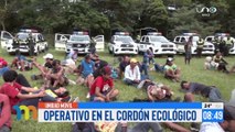 Policía arresta a más de 60 antisociales en el Cordón Ecológico ante denuncia de constantes robos en la zona