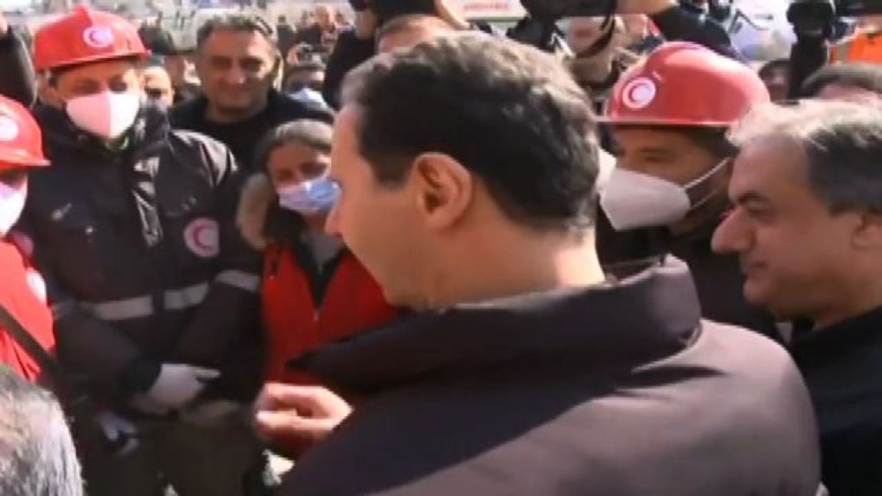 Sisma in Siria, Bashar al-Assad ad Aleppo tra i soccorritori