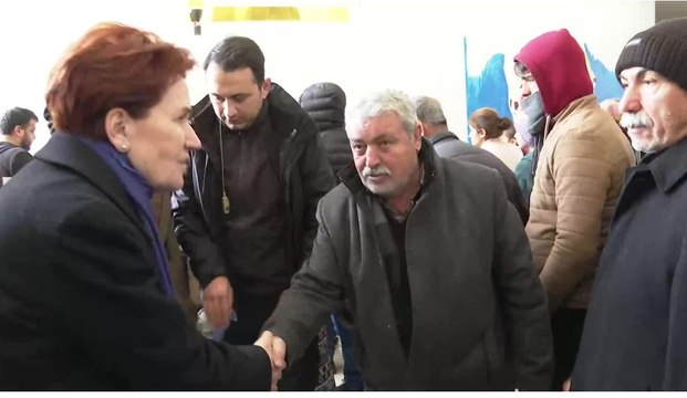 Akşener, Adıyaman Besni’deki depremzedelere: Birimiz hepimiz, hepimiz birimiz için