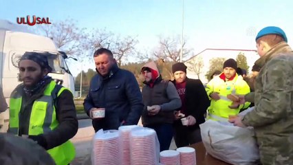 Mehmetçik canla başla çalışıyor