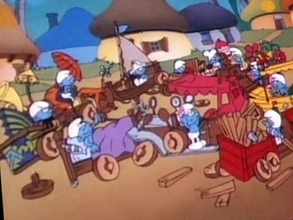 The Smurfs The Smurfs S04 E027 – The Smurfbox Derby