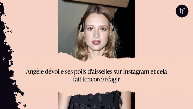Angèle dévoile ses poils d'aisselles sur Instagram et cela fait (encore) réagir