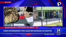 SJL: Capturan a extranjeros que integraban peligrosa banda de asaltantes en moto