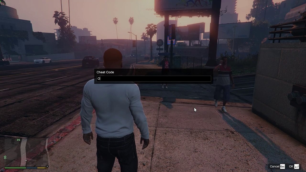 Grand Theft Auto V cheat code