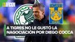 Diego Cocca fue desvinculado de Tigres tras aceptar cargo de DT en selección mexicana