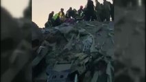 Sinop Off-Road Kulübü, Kahramanmaraş'ta Deprem Bölgesinde 8 Aylık Hamile Kadını Enkazdan Kurtardı