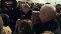 Turkey-Syria earthquake President Erdogan hugs a quake survivor in Adiyaman Today News