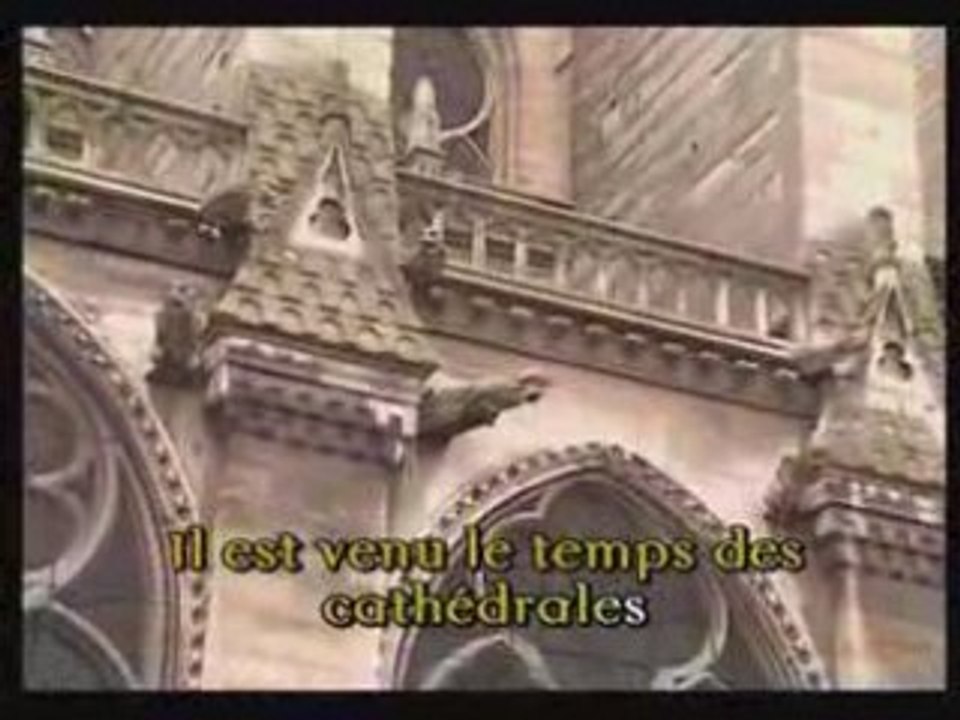 KaraokeFrNotre Dames De Paris Le Temp Des Cathedrales Vidéo Dailymotion