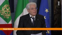 Foibe, Mattarella 