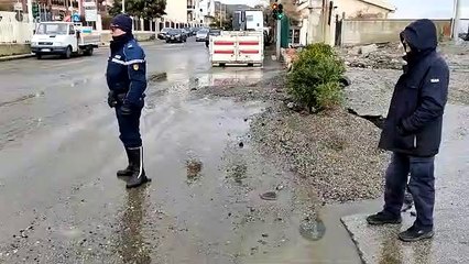 Messina, danni litoranea Sud