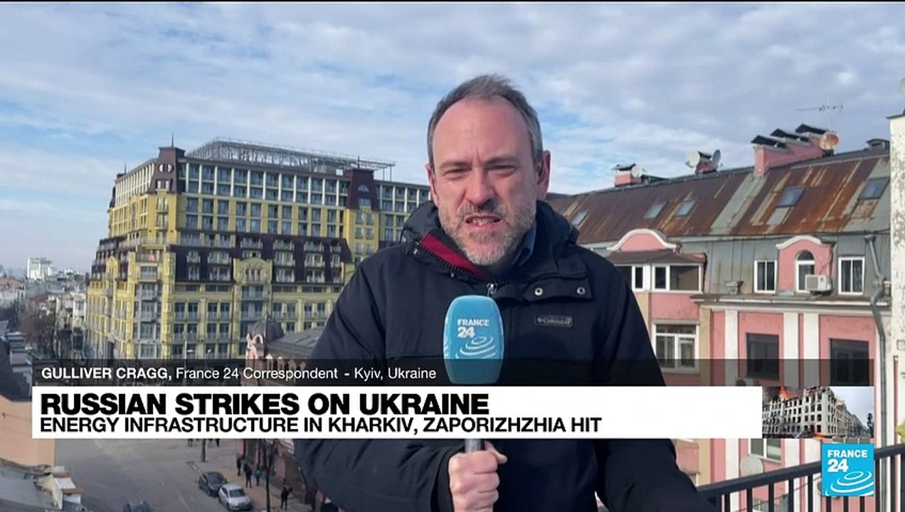 Russian missiles pound Ukraine's energy system, force power outages