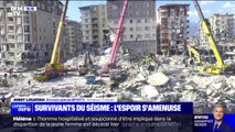 Séismes en turquie et en syrie: la recherche des survivants dans les décombres