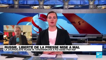 La journaliste Ovsiannikova sort un livre autobiographique après sa fuite de Russie