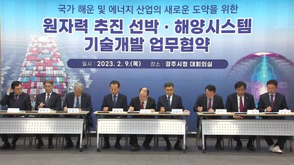 연료비·온실가스 걱정 없는 '원자력 선박' 개발 추진 / YTN