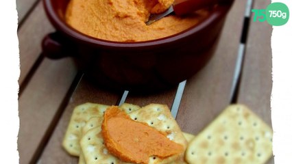 Houmous aux poivrons rouges