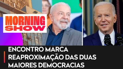 Lula se reúne hoje com presidente americano Joe Biden