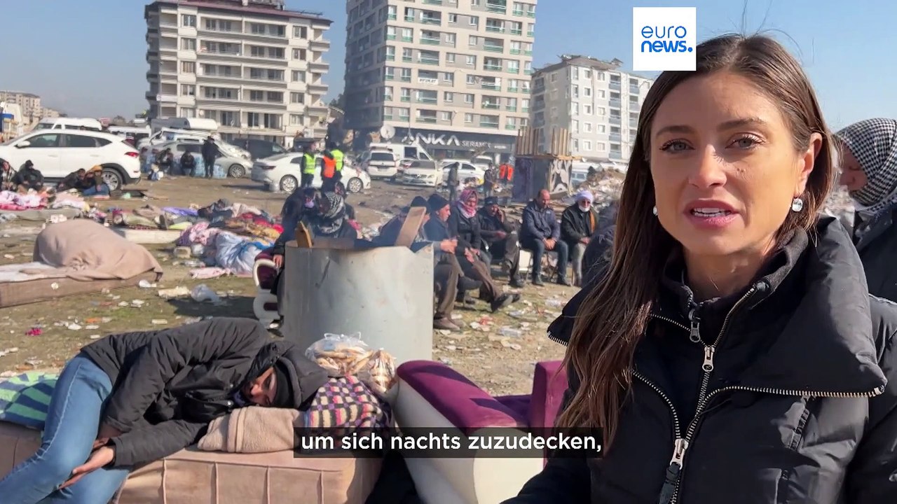 Anelise Borges berichtet aus Antakya: 'Die Leute verbrennen, was sie finden, um sich warm zu halten'